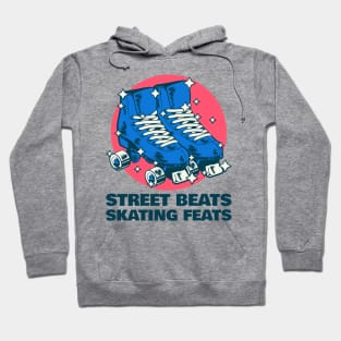 Street Beats, Skating Feats Rollerblading Hoodie